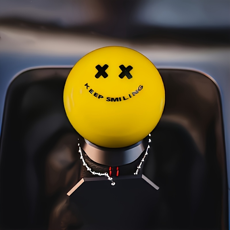 Interior Design Co - Mantieni sorridente Pomello del cambio giallo