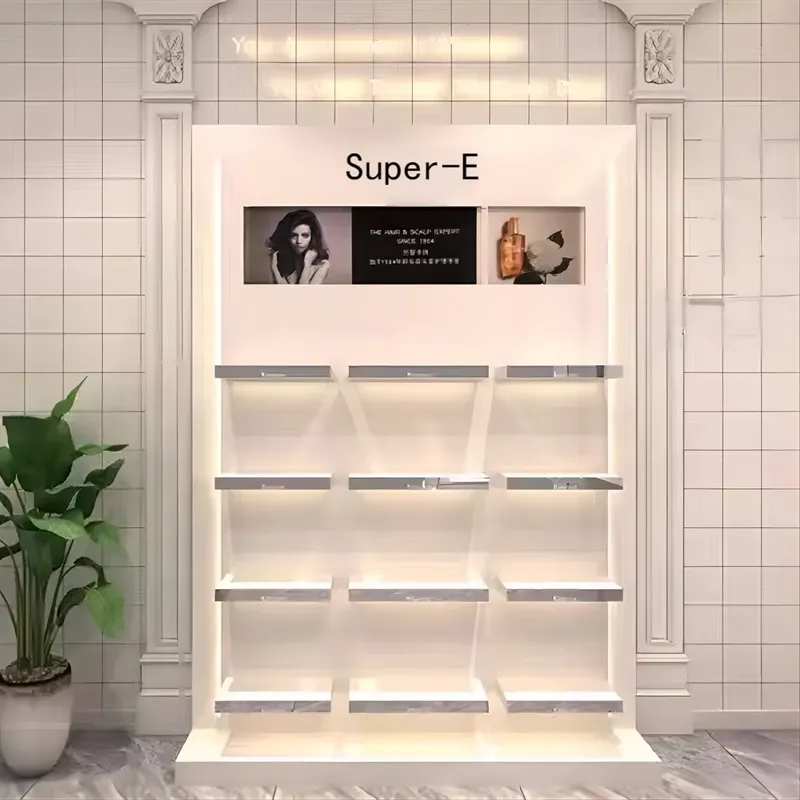 Interior Design Nail Salon - Espositori per Trucchi, Scaffali per Negozi