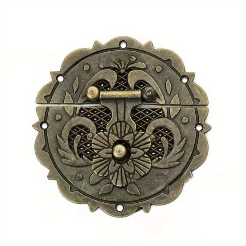 Antique Brass Hook - 4 Pezzi/Lotto Chiusura a Gancio in