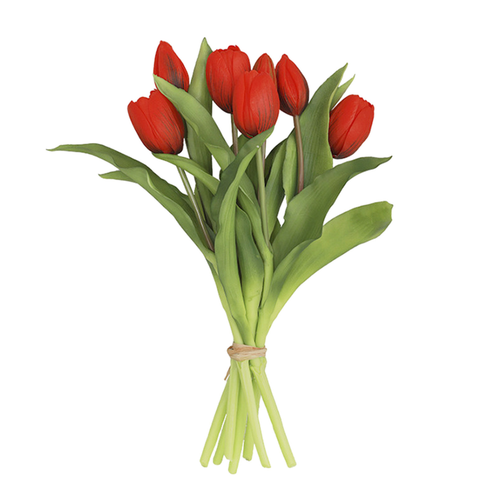 Interior Design Office Space - Bouquet di tulipani artificiali con 7