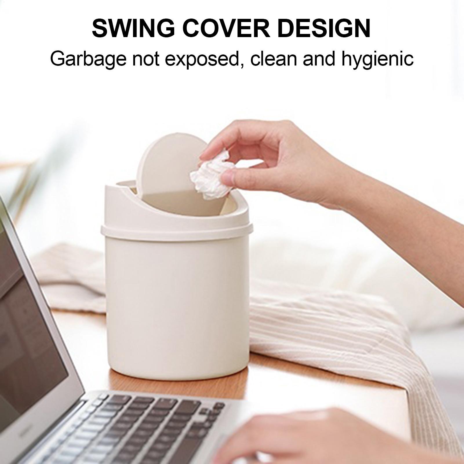 Interior Design Your Home - Mini Cestino da Scrivania, Piccolo Contenitore