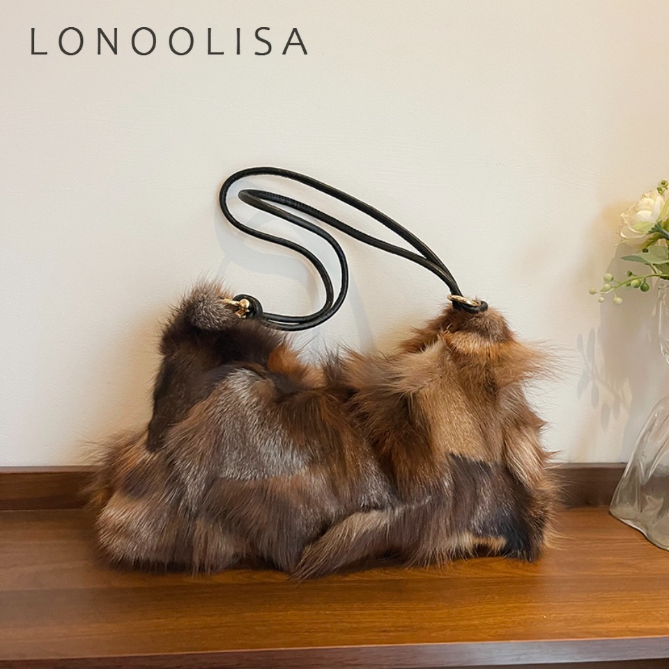 Borsa a tracolla in pelliccia  - Interior Design Warm recensione e prezzo