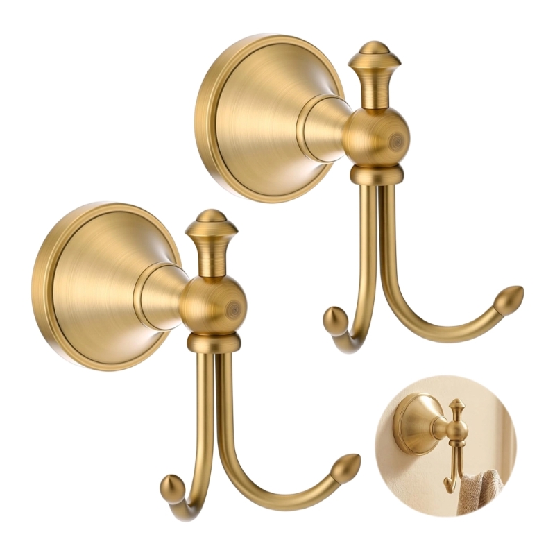 2 Pezzi Gancio da Parete per A - Antique Brass Hook recensione e prezzo