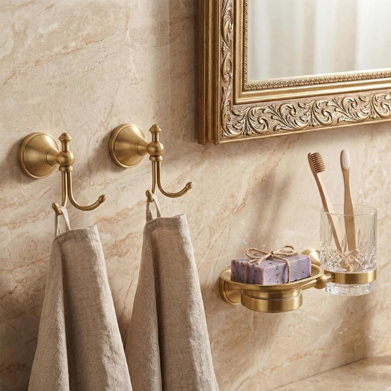 2 Pezzi Gancio da Parete per A - Antique Brass Hook recensione e prezzo