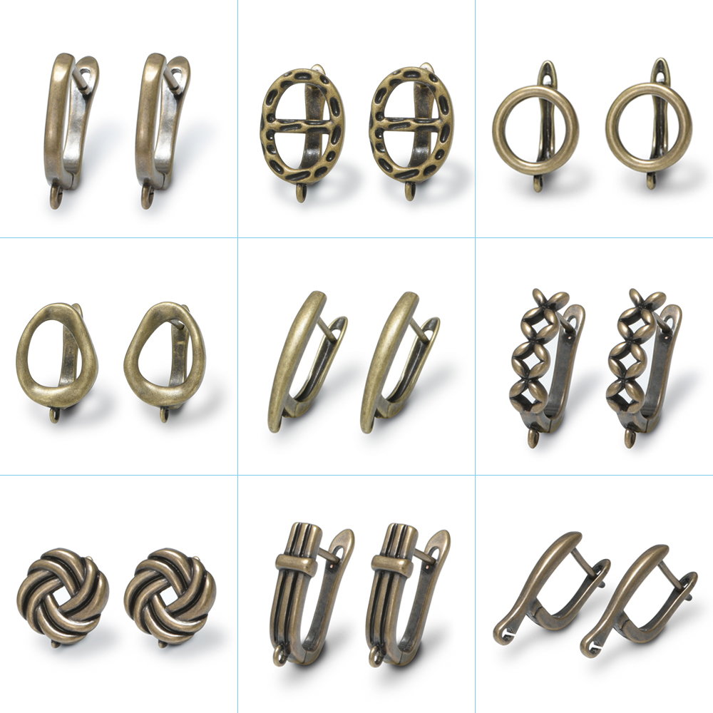 1 paio NUOVA croce bronzo anti - Antique Brass Hook recensione e prezzo