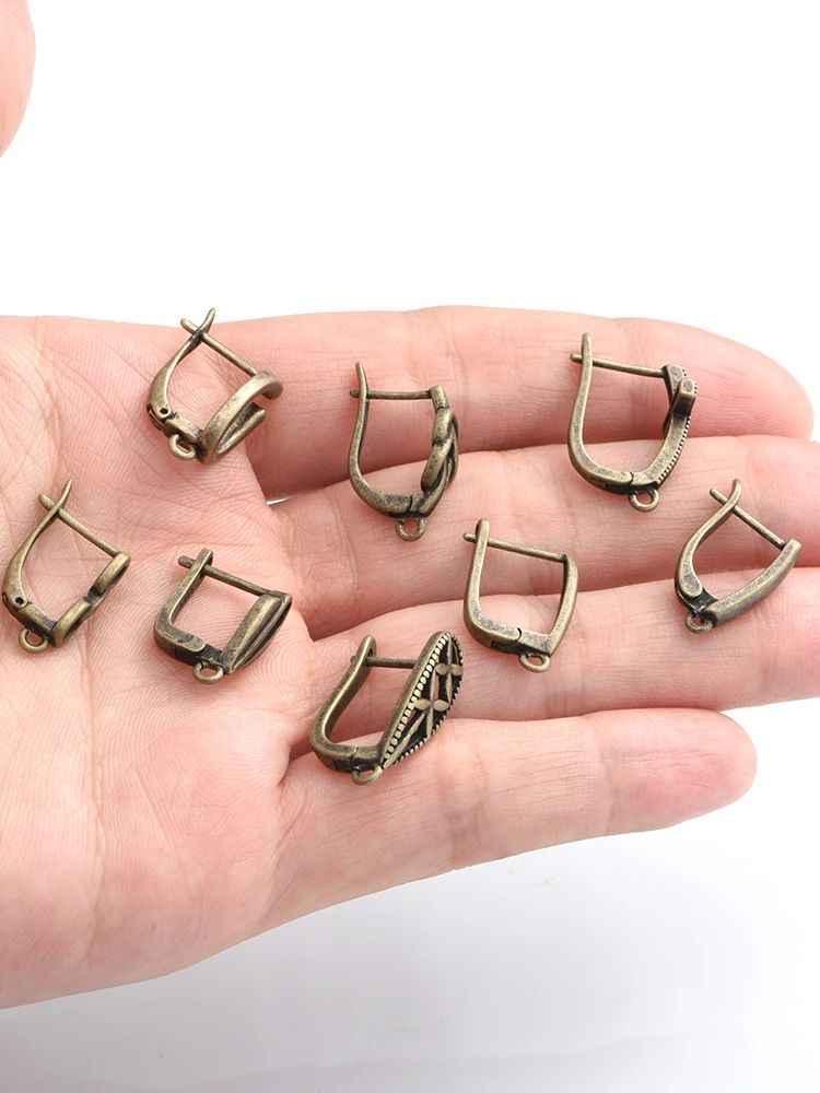 1 paio NUOVA croce bronzo anti - Antique Brass Hook recensione e prezzo