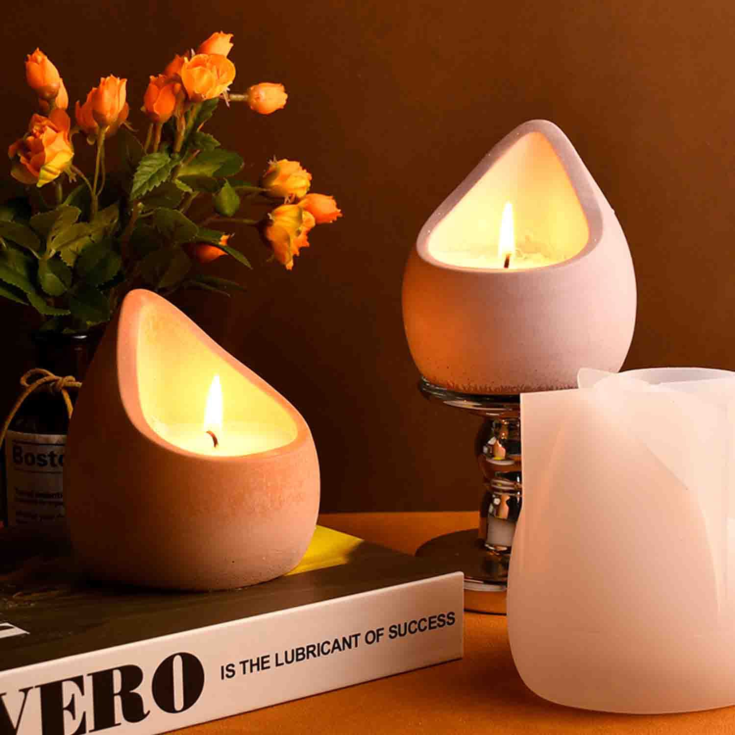 Stampo in silicone fai da te a - Ceramic Candle Vessel recensione e prezzo