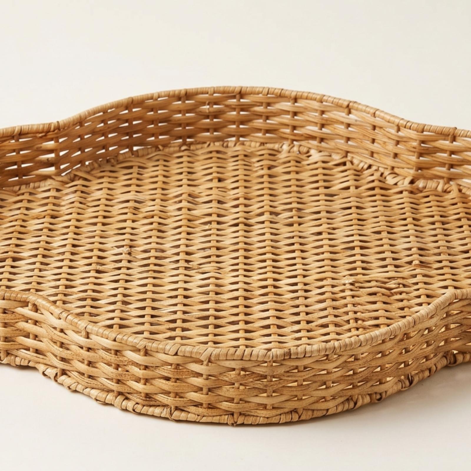 Vassoio in vimini con manici,  - Rattan Tray Handle recensione e prezzo