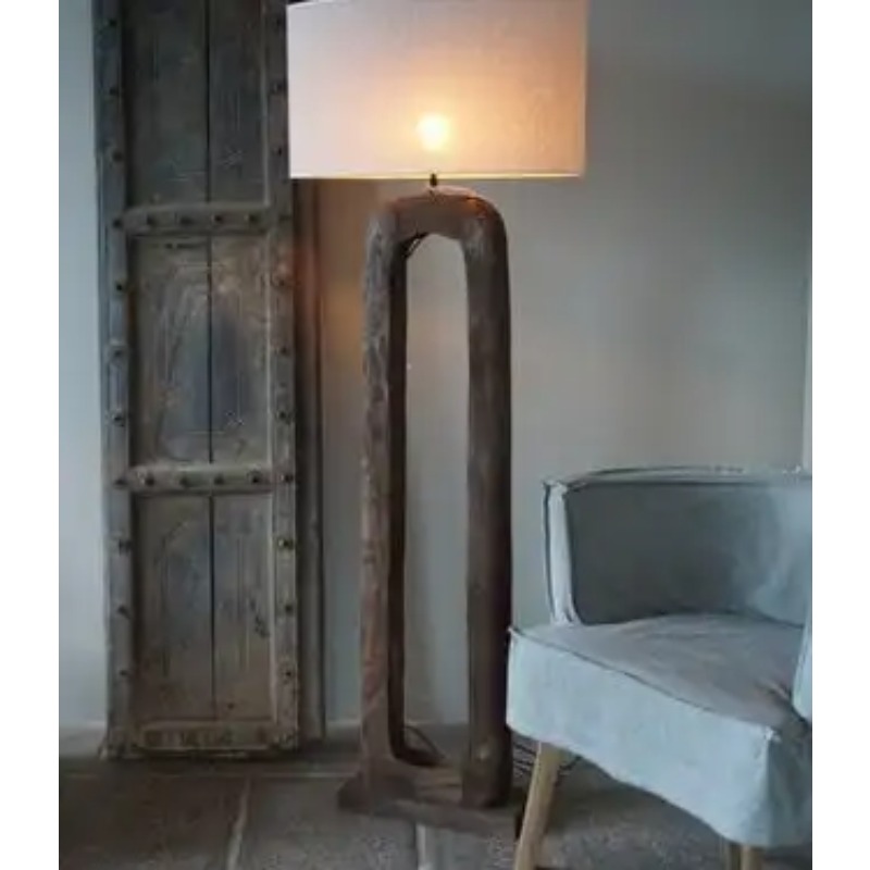 Lampada da terra in legno marr - Interior Design Office Space recensione e prezzo