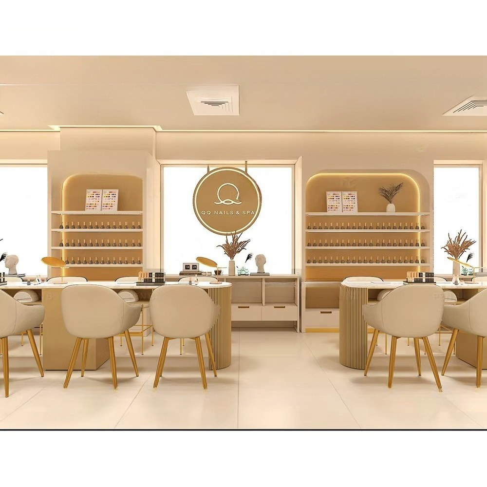 Soluzioni di design e mobili p - Interior Design Nail Salon recensione e prezzo