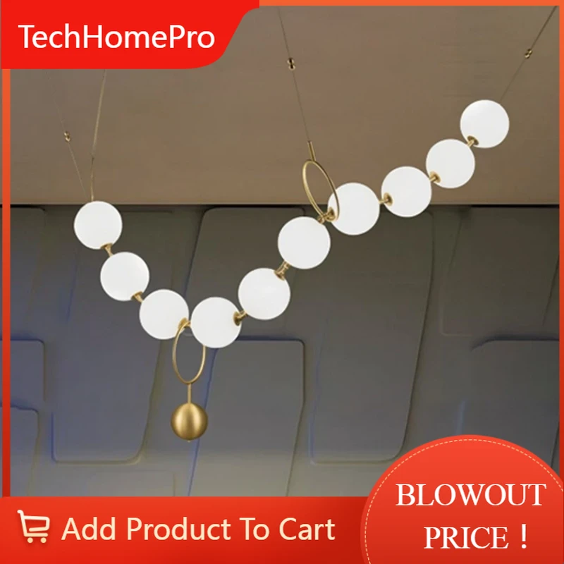 Lampadario a LED TechHP Modern - Interior Design Kitchen And Living Room recensione e prezzo