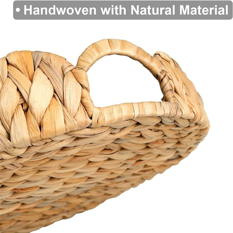 Vassoio rotondo con bordo smer - Rattan Tray Handle recensione e prezzo