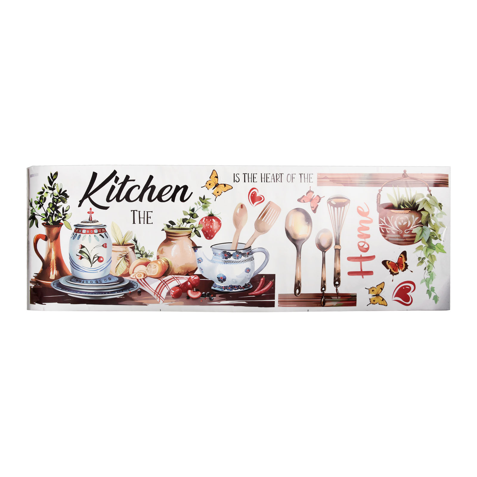 Adesivo Murale in PVC con Moti - Interior Design Kitchen And Living Room recensione e prezzo