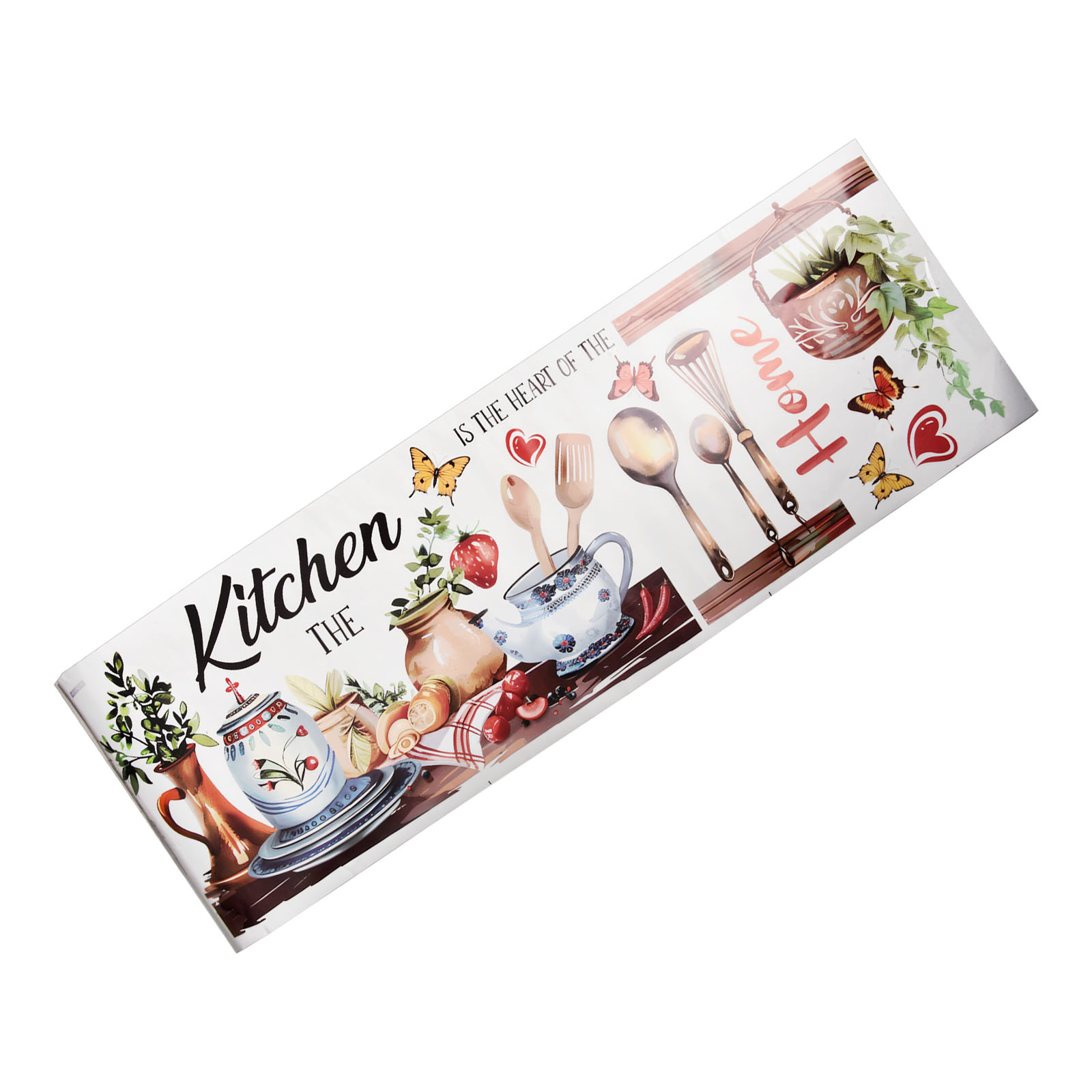 Adesivo Murale in PVC con Moti - Interior Design Kitchen And Living Room recensione e prezzo