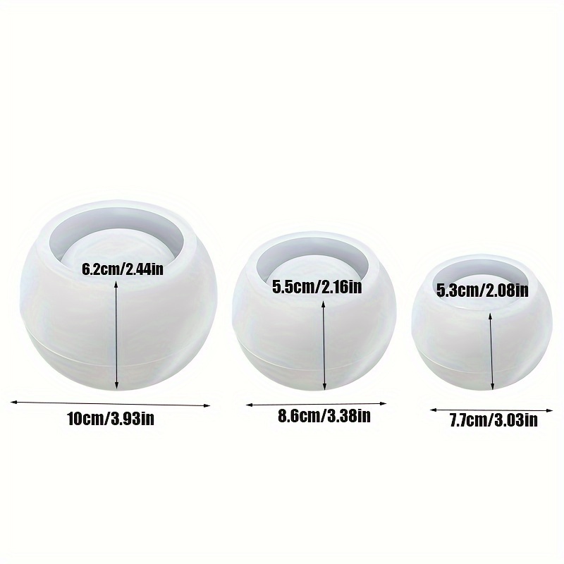 Set di 3 Stampi in Silicone pe - Ceramic Candle Vessel recensione e prezzo