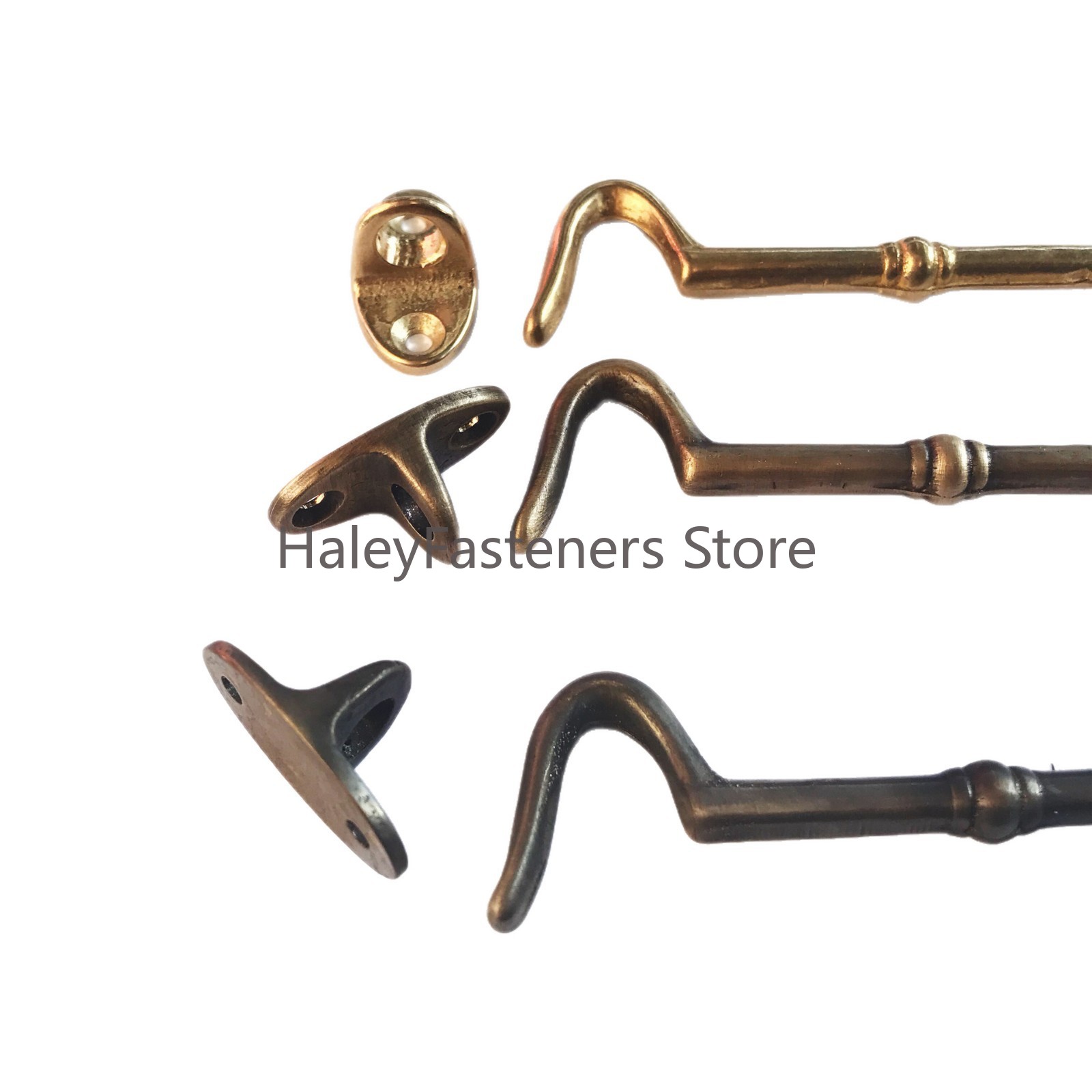 Maniglia per finestra in otton - Antique Brass Hook recensione e prezzo